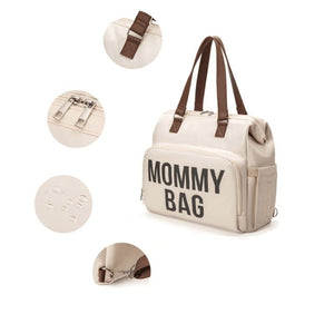 Sac à langer Mommy Bag 3en1 – détail matière imperméable