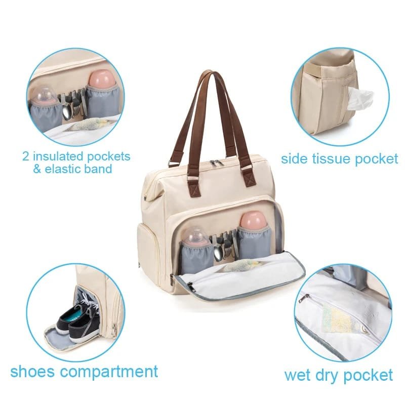 Sac à langer Mommy Bag 3en1 – tous les coloris