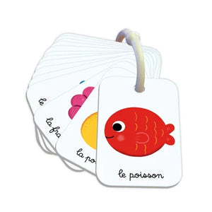Mon imagier des couleurs Petit Nathan : 20 cartes illustrées reliées par un anneau