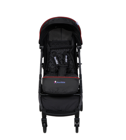 POUSSETTE VALISE AVEC MAXI COSI NOIR – MON BÉBÉ