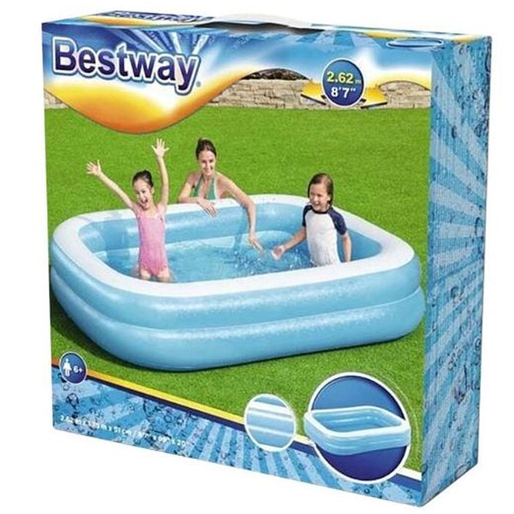 Boîte Bestway piscine familiale 262 cm