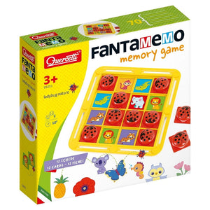 Boîte du jeu de mémoire Quercetti Fantamemo, dès 3 ans, 2 joueurs