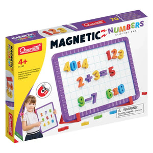 Boîte Quercetti Magnetic Numbers Starter Set 48 pièces, dès 4 ans