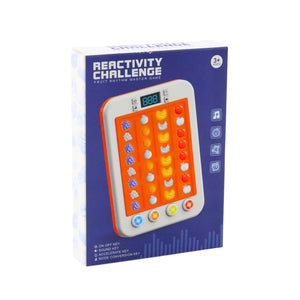Boîte Reactivity Challenge Fruit Rhythm Master Game, dès 3 ans, avec la liste des touches