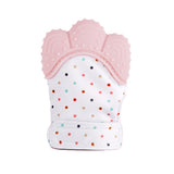 Gant de dentition en silicone