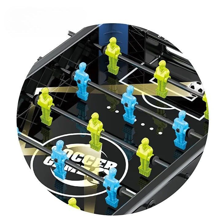 Détail des joueurs bleus et verts et du compteur de score à glissière