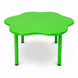 Table fleur enfant verte en plastique 120 x 120 x 52 cm