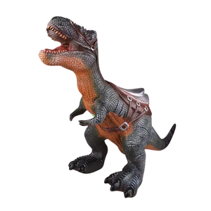 Dinosaure T-Rex à chevaucher pour enfants avec selle — porteur ultra-réaliste