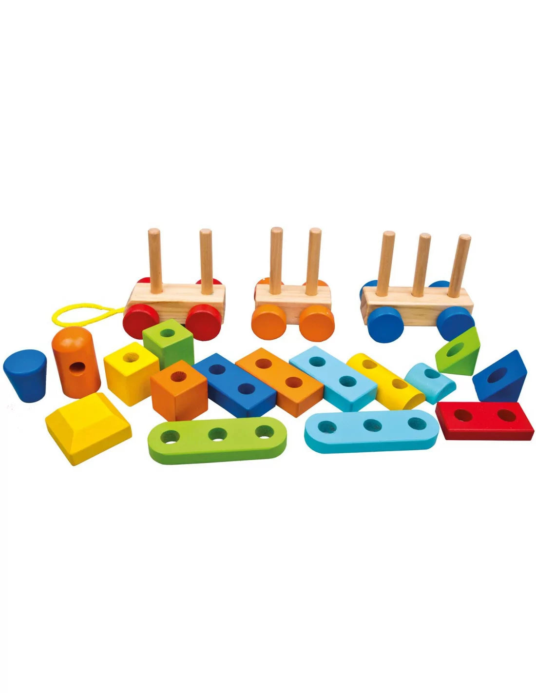 pack 3 jouets éducatifs en bois montessori