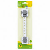 Blister Weikang Child Safety Lock, bloque-porte à molette blanc et gris, 1 pièce