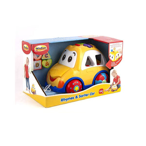 Boîte de la voiture Winfun Rhymes and Sorter Car